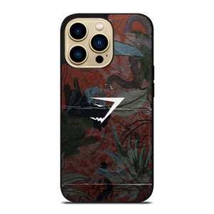 GYMSHARK FLORAL LEATHER iPhone 14 Pro Max Case Cover GYMSHARK FLORAL LEATHER iPhone 14 Pro Max Case Cover