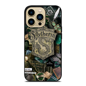 HARRY POTTER SLYHERIN COLLAGE iPhone 14 Pro Max Case Cover