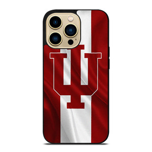 INDIANA HOOSIERS BASKETBALL FLAG iPhone 14 Pro Max Case Cover