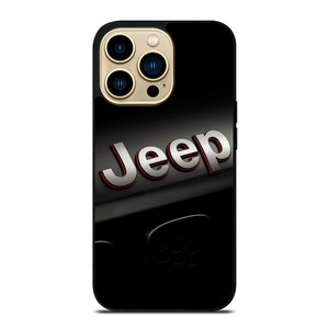 JEEP LOGO METAL EMBLEM GRILL iPhone 14 Pro Max Case Cover