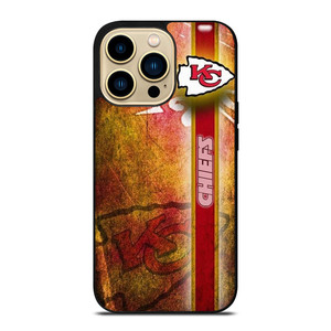 KANSAS CITY CHIEFS NFL GRUNGE LOGO iPhone 14 Pro Max Case Cover