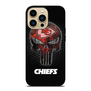 KANSAS CITY CHIEFS THE PUNISHER LOGO iPhone 14 Pro Max Case Cover KANSAS CITY CHIEFS THE PUNISHER LOGO iPhone 14 Pro Max Case Cover