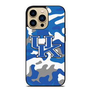 KENTUCKY WILDCATS BASKETBALL CAMO LOGO iPhone 14 Pro Max Case Cover