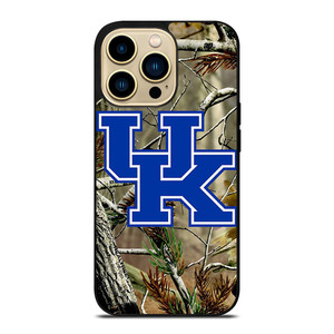 KENTUCKY WILDCATS UNIVERSITY CAMO LOGO iPhone 14 Pro Max Case Cover
