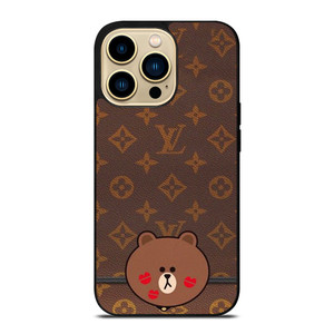 LOUIS VUITTON KISSED TEDDY BEAR iPhone 14 Pro Max Case Cover