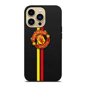 MANCHESTER UNITED STRIPE LOGO iPhone 14 Pro Max Case Cover MANCHESTER UNITED STRIPE LOGO iPhone 14 Pro Max Case Cover