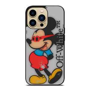 MICKEY MOUSE OFF WHITE ART iPhone 14 Pro Max Case Cover MICKEY MOUSE OFF WHITE ART iPhone 14 Pro Max Case Cover