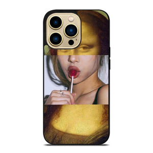 MONA LISA CANDY DOPE iPhone 14 Pro Max Case Cover MONA LISA CANDY DOPE iPhone 14 Pro Max Case Cover