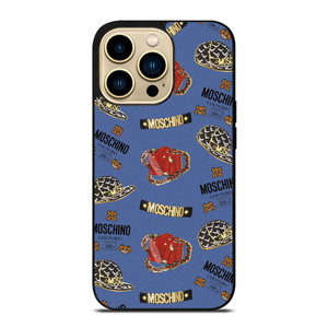 MOSCHINO COUTURE BEAR PATTERN iPhone 14 Pro Max Case Cover MOSCHINO COUTURE BEAR PATTERN iPhone 14 Pro Max Case Cover