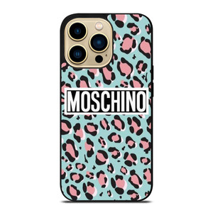 MOSCHINO LEOPARD SKIN iPhone 14 Pro Max Case Cover MOSCHINO LEOPARD SKIN iPhone 14 Pro Max Case Cover