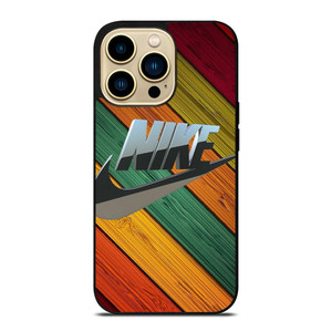 NIKE 3D WOOD LOGO iPhone 14 Pro Max Case Cover NIKE 3D WOOD LOGO iPhone 14 Pro Max Case Cover