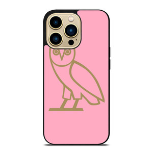 PINK OVOXO DRAKE LOGO iPhone 14 Pro Max Case Cover PINK OVOXO DRAKE LOGO iPhone 14 Pro Max Case Cover