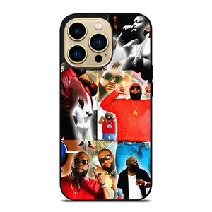 RICK ROSS RAPPER COLLAGE iPhone 14 Pro Max Case Cover