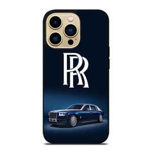ROLLS ROYCE LUXURY CAR BLUE iPhone 14 Pro Max Case Cover