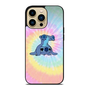 STITCH FLIPPED CUTE TIE DIE iPhone 14 Pro Max Case Cover STITCH FLIPPED CUTE TIE DIE iPhone 14 Pro Max Case Cover