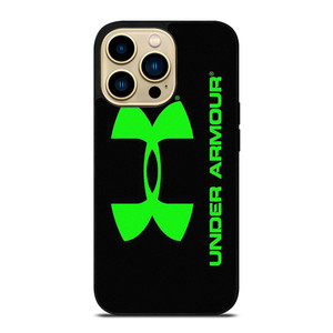 UNDER ARMOUR GREEN LOGO iPhone 14 Pro Max Case Cover