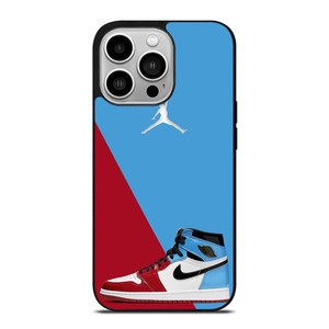 AIR JORDAN SNEAKERS RED BLUE iPhone 14 Pro Case Cover AIR JORDAN SNEAKERS RED BLUE iPhone 14 Pro Case Cover