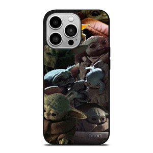 BABY YODA STAR WARS COLLAGE iPhone 14 Pro Case Cover