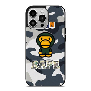 BAPESTA WGM CAMO iPhone 14 Pro Case Cover