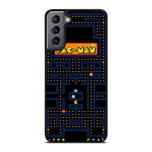 PAC MAN DOODLE GAMES Samsung Galaxy S21 Plus Case Cover PAC MAN DOODLE GAMES Samsung Galaxy S21 Plus Case Cover
