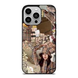BURBERRY DANIELLE NEWJEANS iPhone 14 Pro Case Cover BURBERRY DANIELLE NEWJEANS iPhone 14 Pro Case Cover