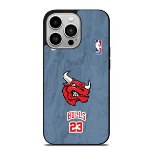 CHICAGO BULLS NIKE NBA CARTOON iPhone 14 Pro Case Cover