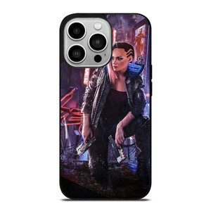 CYBERPUNK 2077 GIRL iPhone 14 Pro Case Cover