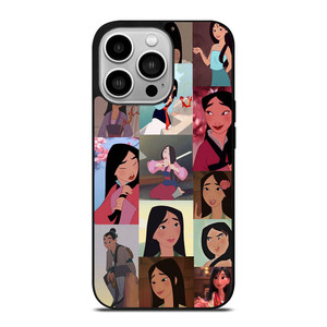 DISNEY PRINCESS MULAN COLLAGE iPhone 14 Pro Case Cover