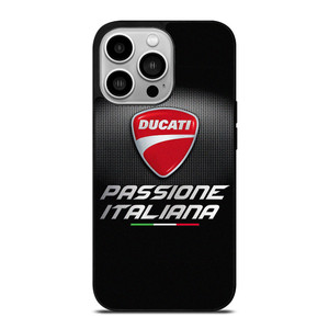 DUCATI PASIONE ITALIANA EMBLEM iPhone 14 Pro Case Cover DUCATI PASIONE ITALIANA EMBLEM iPhone 14 Pro Case Cover