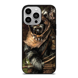 EWOK STAR WARS MOVIES ART iPhone 14 Pro Case Cover