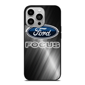 FORD FOCUS METAL EMBLEM iPhone 14 Pro Case Cover