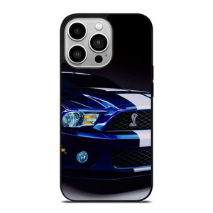 FORD MUSTANG SHELBY BLUE GRILL iPhone 14 Pro Case Cover FORD MUSTANG SHELBY BLUE GRILL iPhone 14 Pro Case Cover