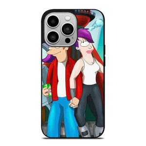 FUTURAMA PHILIP AND LEELA CARTOON iPhone 14 Pro Case Cover