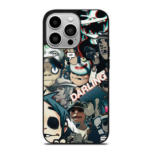 GORILLAZ BAND COLLAGE ICON iPhone 14 Pro Case Cover GORILLAZ BAND COLLAGE ICON iPhone 14 Pro Case Cover