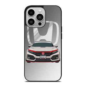 HONDA CIVIC TYPE R ILLUSTRATION iPhone 14 Pro Case Cover HONDA CIVIC TYPE R ILLUSTRATION iPhone 14 Pro Case Cover