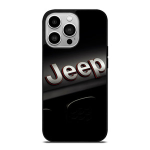 JEEP LOGO METAL EMBLEM GRILL iPhone 14 Pro Case Cover