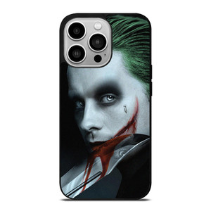 JOKER JARED LETO SCARY KNIFE iPhone 14 Pro Case Cover