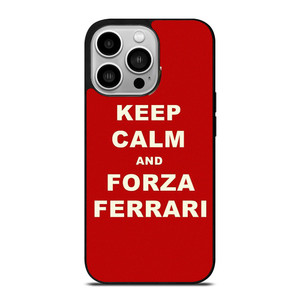 KEEP CALM AND FORZA FERRARI iPhone 14 Pro Case Cover KEEP CALM AND FORZA FERRARI iPhone 14 Pro Case Cover