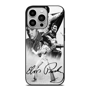 KING ELVIS PRESLEY BLACK WHITE iPhone 14 Pro Case Cover KING ELVIS PRESLEY BLACK WHITE iPhone 14 Pro Case Cover