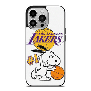 LOS ANGELES LAKERS SNOOPY BASKETBALL iPhone 14 Pro Case Cover LOS ANGELES LAKERS SNOOPY BASKETBALL iPhone 14 Pro Case Cover