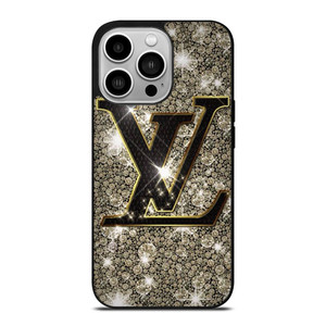 LOUIS VUITTON GLITTER EMBLEM iPhone 14 Pro Case Cover