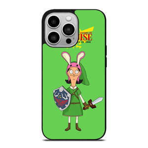 LOUISE BELCHER BOB'S BURGERS THE LEGEND OF ZELDA iPhone 14 Pro Case Cover