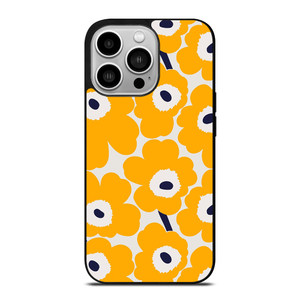 MARIMEKKO HERITAGE FLOWER YELLOW iPhone 14 Pro Case Cover