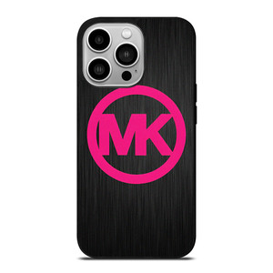 MK MICHAEL KORS PINK WOOD LOGO iPhone 14 Pro Case Cover MK MICHAEL KORS PINK WOOD LOGO iPhone 14 Pro Case Cover
