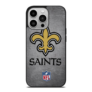 NEW ORLEANS SAINTS NFL WALL LOGO iPhone 14 Pro Case Cover