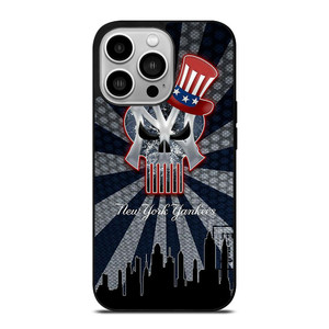 NEW YORK YANKEES BASEBALL SKULL SYMBOL iPhone 14 Pro Case Cover NEW YORK YANKEES BASEBALL SKULL SYMBOL iPhone 14 Pro Case Cover