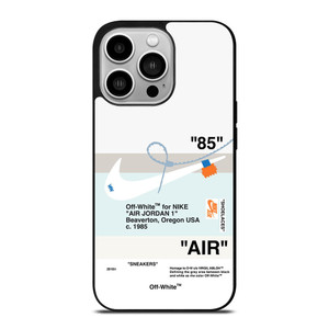 NIKE AIR JORDAN OFF WHITE iPhone 14 Pro Case Cover NIKE AIR JORDAN OFF WHITE iPhone 14 Pro Case Cover