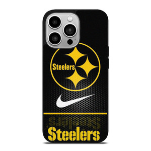 PITTSBURGH STEELERS CARBON NIKE iPhone 14 Pro Case Cover PITTSBURGH STEELERS CARBON NIKE iPhone 14 Pro Case Cover