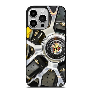 PORSCHE WHEEL CHROME iPhone 14 Pro Case Cover PORSCHE WHEEL CHROME iPhone 14 Pro Case Cover