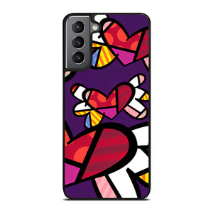 ROMERO BRITTO LOVE BUTTERFLY Samsung Galaxy S21 Plus Case Cover ROMERO BRITTO LOVE BUTTERFLY Samsung Galaxy S21 Plus Case Cover